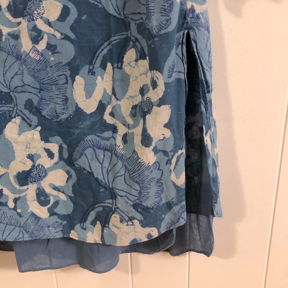 Anokhi Cover-Up Batik Print Cotton Small - Picture 5 of 7